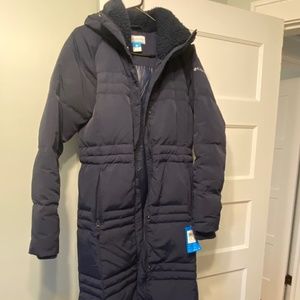 Columbia down feather jacket
